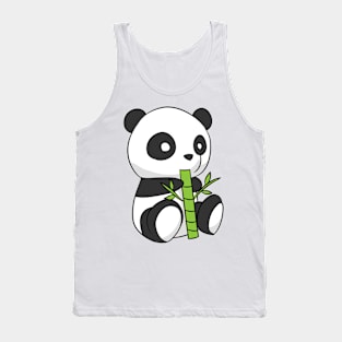 Bamboo Cute Panda Tank Top